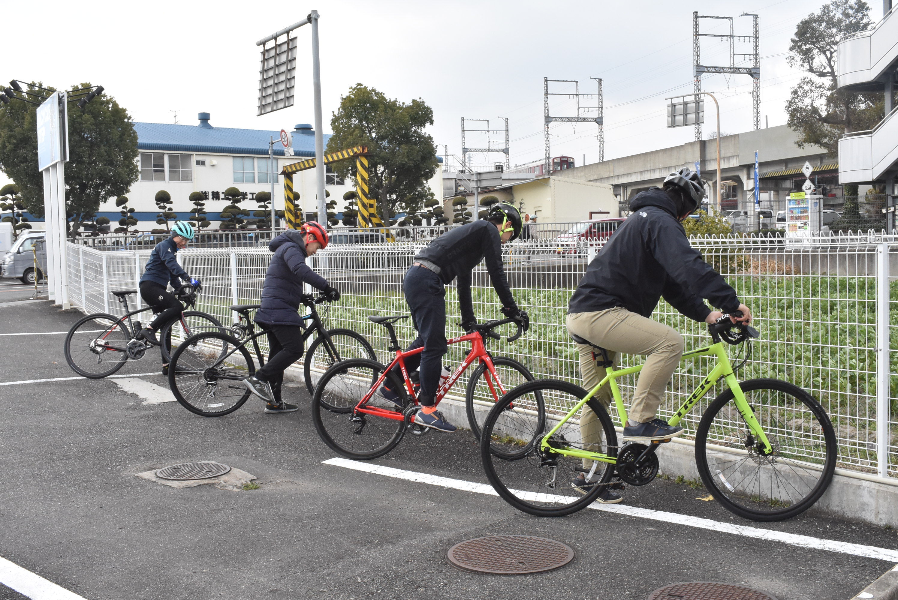 本日は、初心者でも参加できる、スポーツバイク基礎　ステップ1でした♪